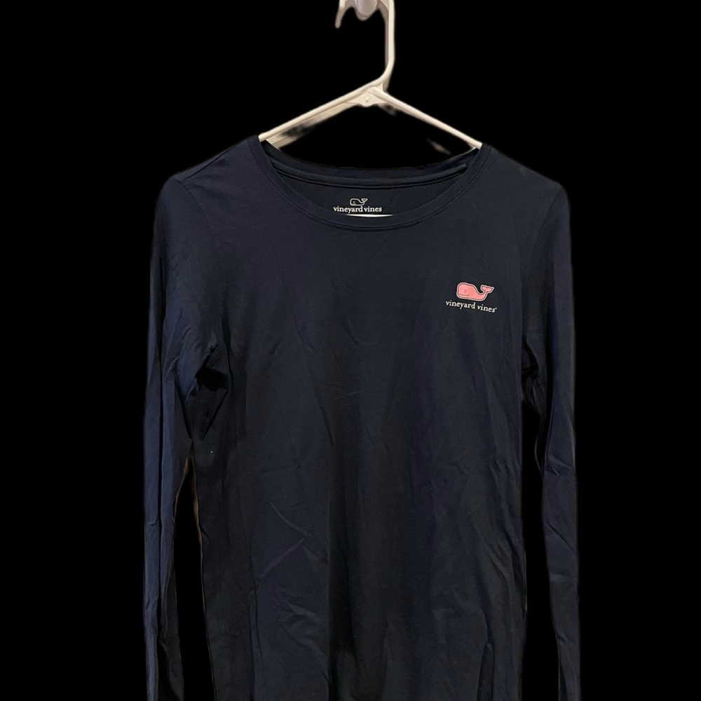 Vineyard Vines Navy Longsleeve T-shirt